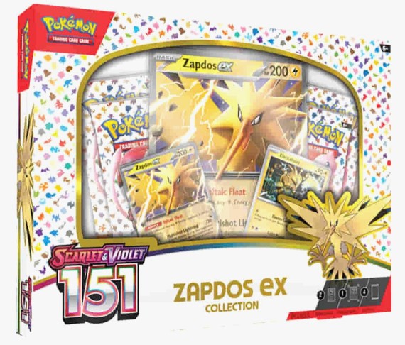 151 Zapdos Ex Collection Box