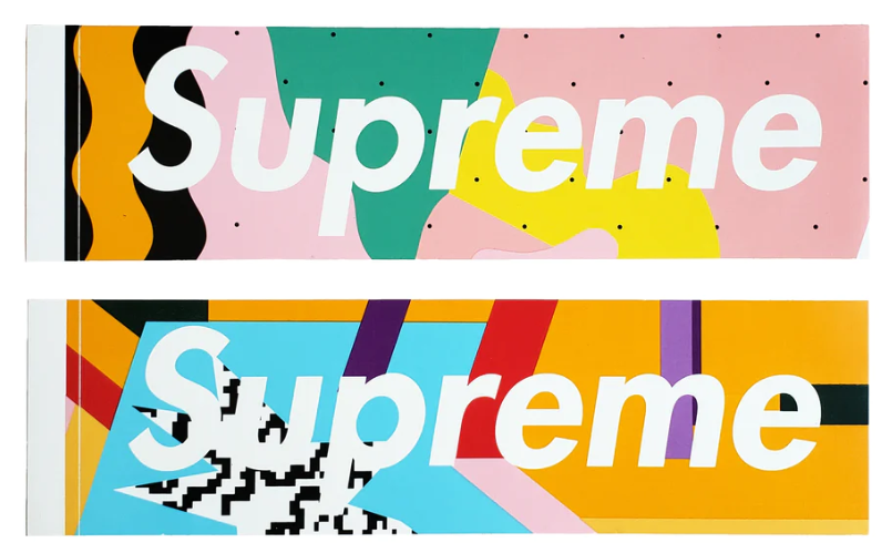 Supreme Mendini Box Logo Sticker