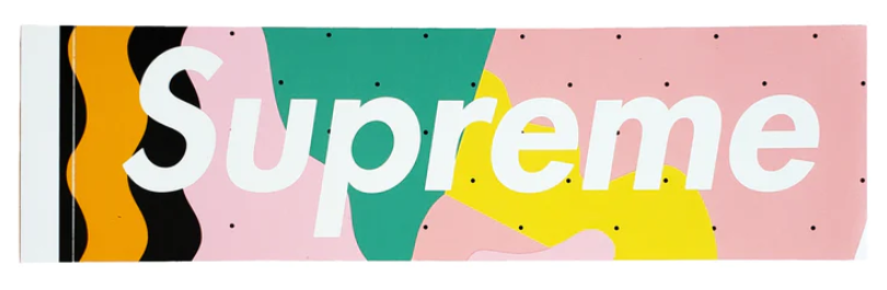 Supreme Mendini Box Logo Sticker