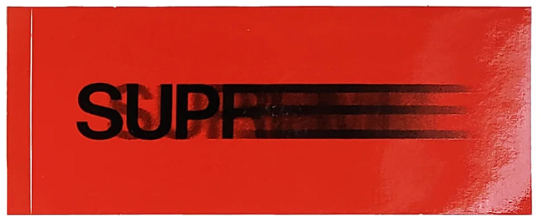Supreme Motion Logo Series III Stickers