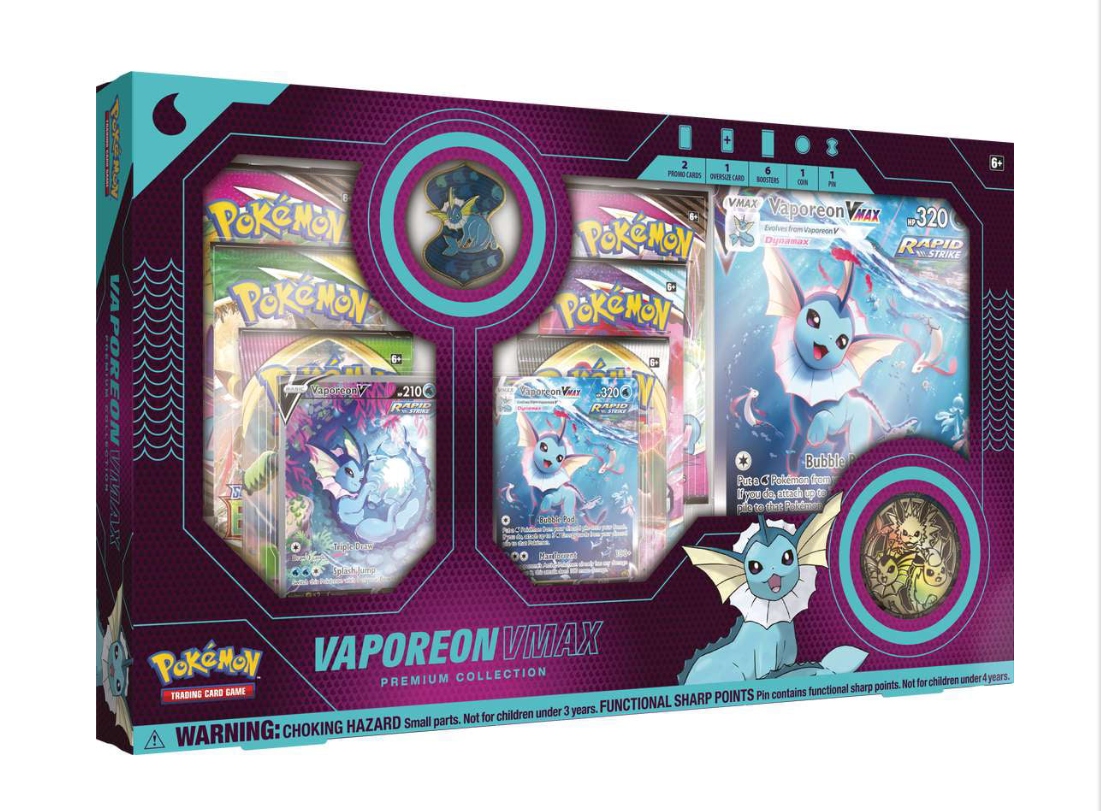 Vaporeon VMAX Premium Collection