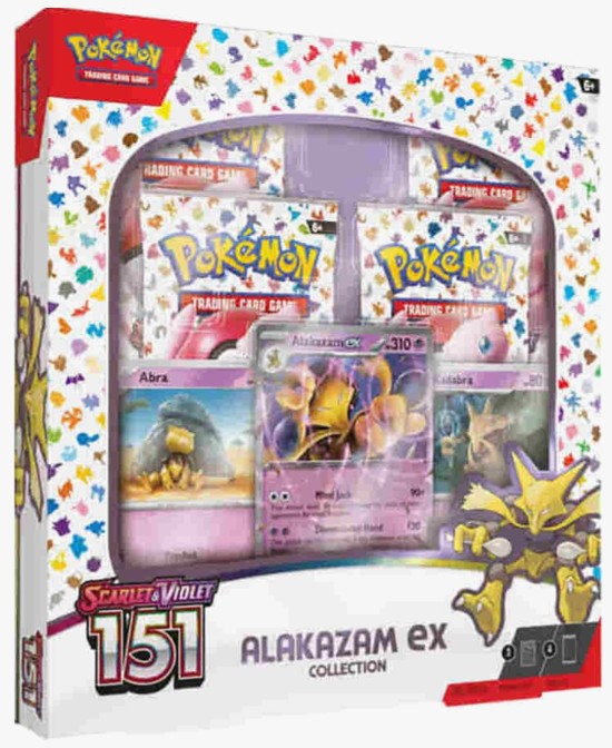 151 Alakazam Ex Collection Box