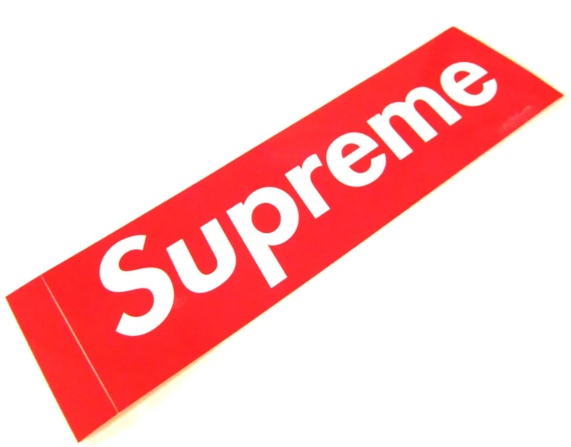 Original Supreme Box Logo Stickers