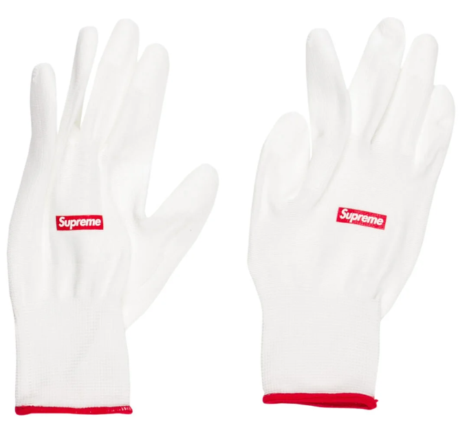 Supreme  Box Logo Rubberized Gloves