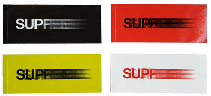 Supreme Motion Logo Series III Stickers