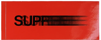 Supreme Motion Logo Series III Stickers