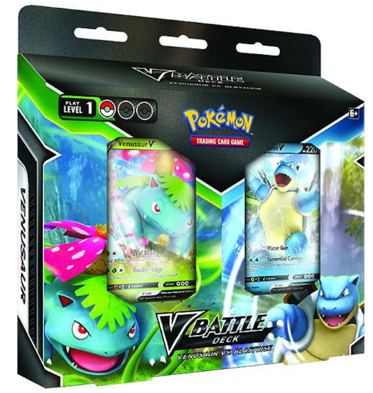 V Battle Deck - Venusaur vs Blastoise