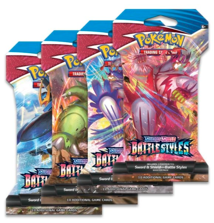 Sword & Shield - Battle Styles Single Random Sleeved Booster Pack