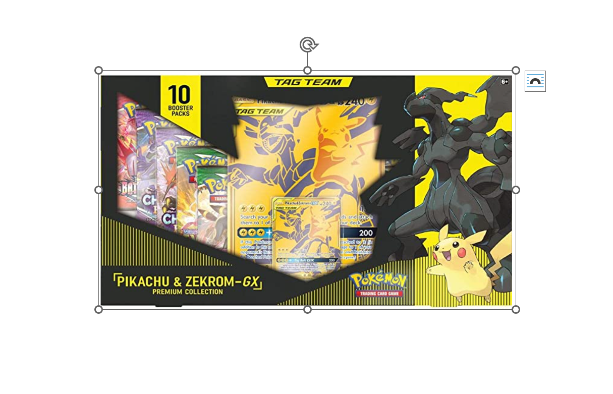 Pikachu & Zekrom GX Premium Collection Box