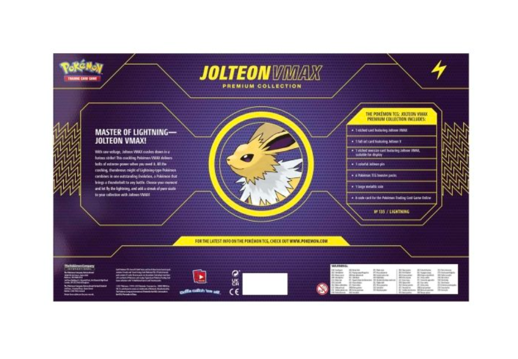 Jolteon VMAX Premium Collection – theboothcollectibles Jolteon VMAX Premium Collection – theboothcollectibles